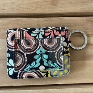 Vera Bradley snap ID case/wallet